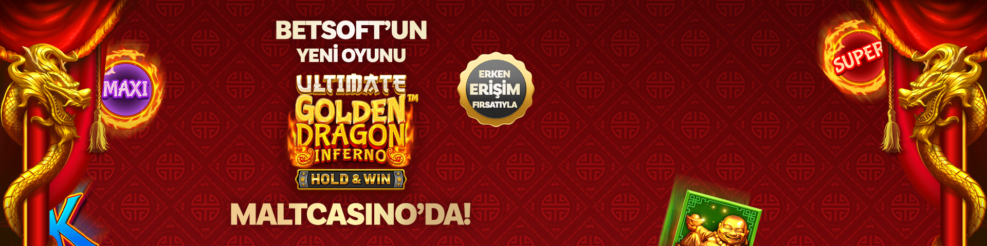 Ultimate Golden Dragon Inferno - Hold & Win